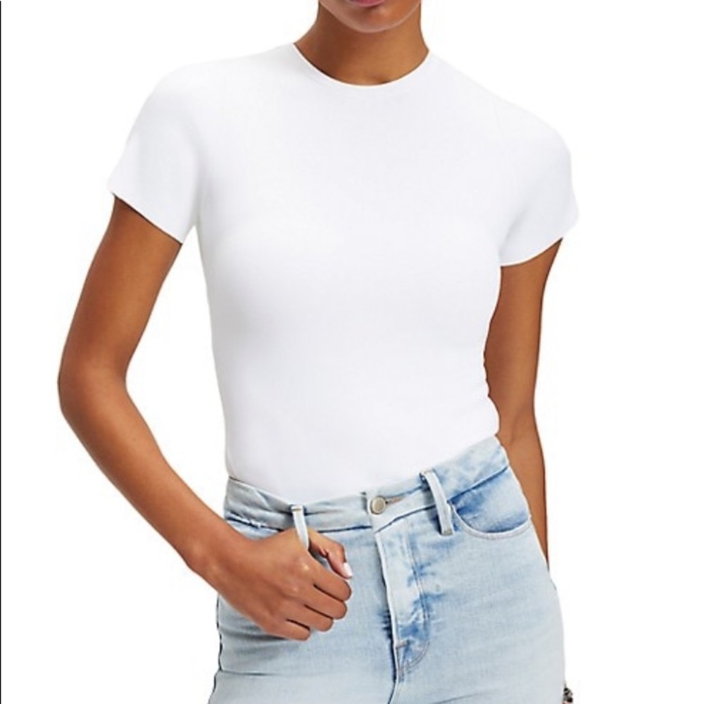 Good American scuba tee bodysuit